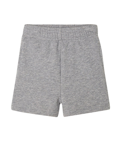 Pantalones cortos esenciales para beb | Gris Jaspeado - Gris Jaspeado Claro