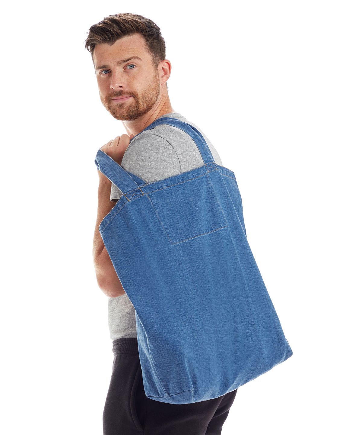 Bolso de tela vaquera | Azul Vaquero