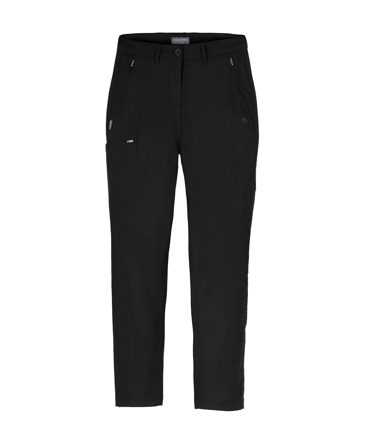 Pantalones elsticos Expert Kiwi pro para mujer | Negro