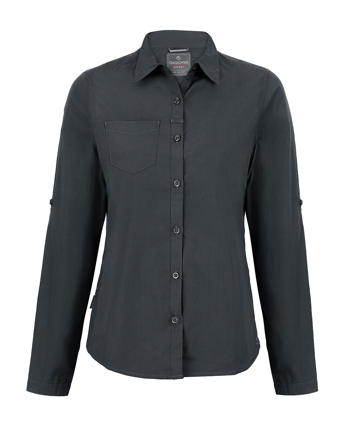 Camisa de manga larga Kiwi para mujer Expert | Gris Carbn