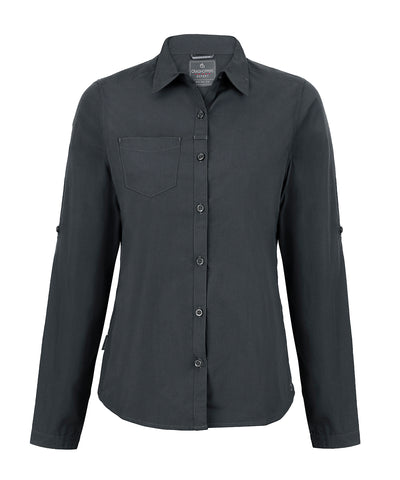 Camisa de manga larga Kiwi para mujer Expert | Gris Carbn