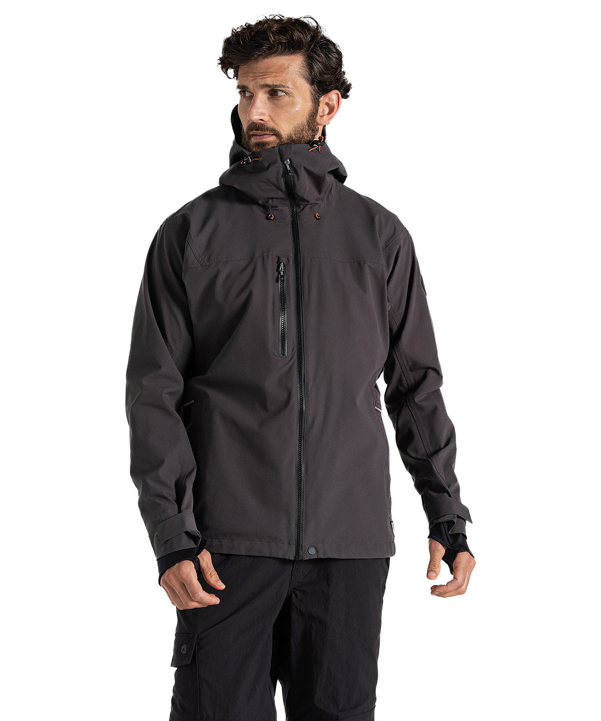 Chaqueta de trabajo elstica Richmond | Gris Carbn
