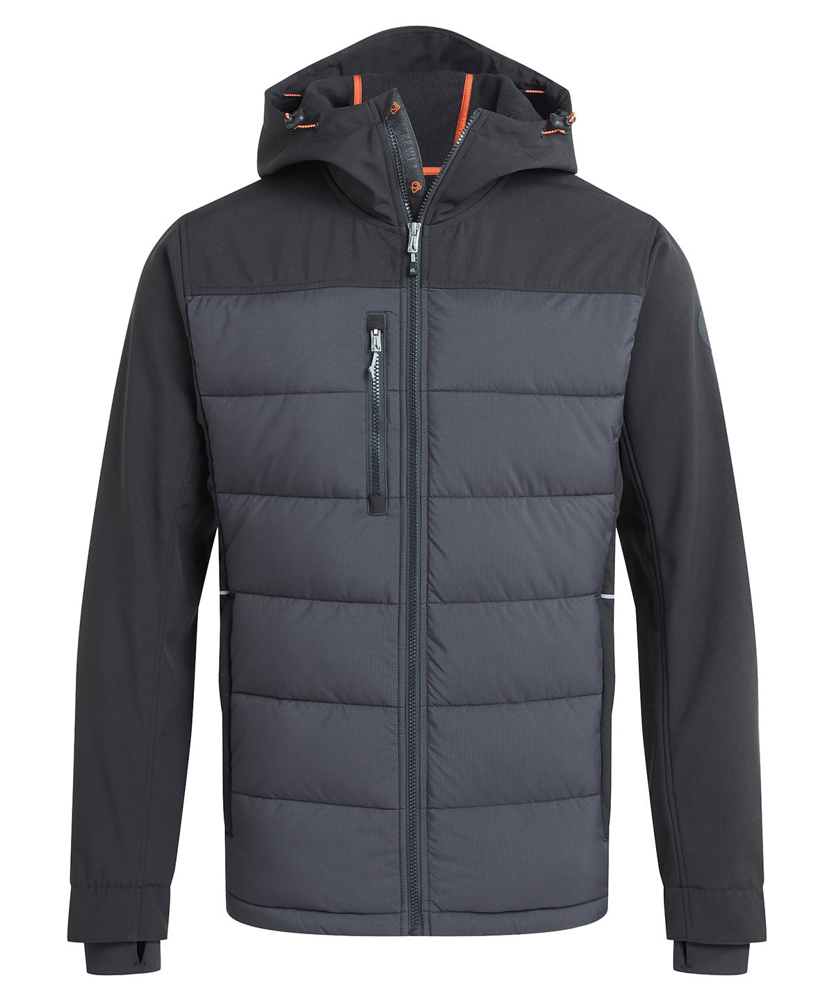 Chaqueta de trabajo hbrida Castleford | Negro
