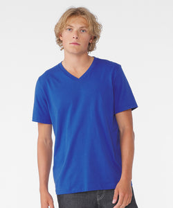 Camiseta unisex de jersey con cuello en V | Negro