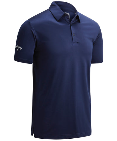 Polo slido con tecnologa Swing Tech | Azul Marino (Peacoat)