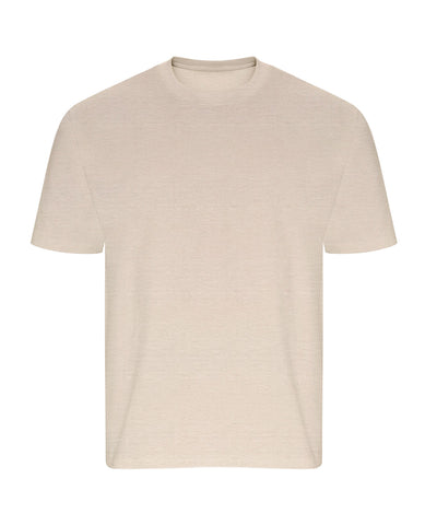 Camiseta extragrande pesada reciclada Arrow | Piedra