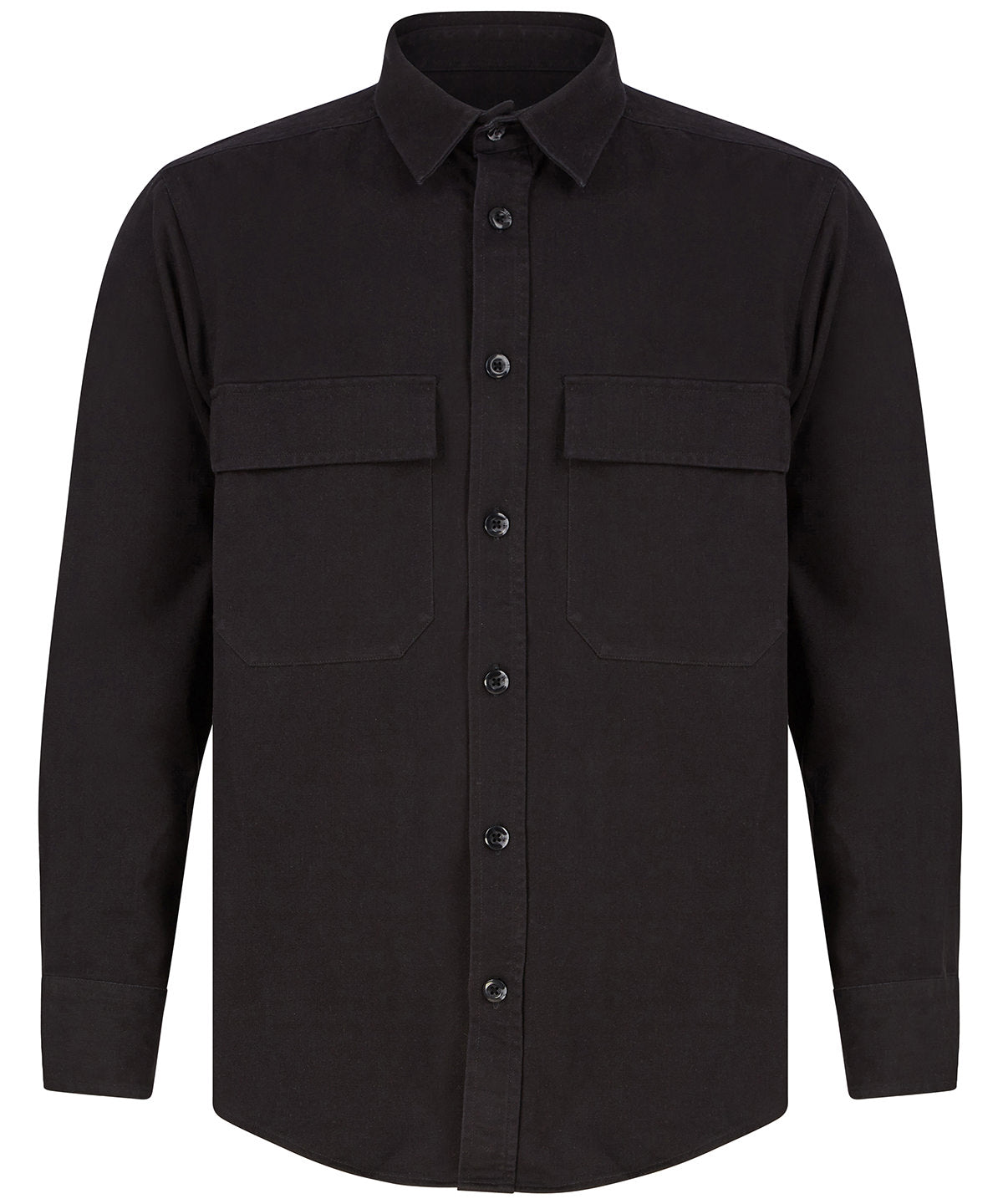 Camisa de trabajo con estampado de taladro | Gris Oscuro