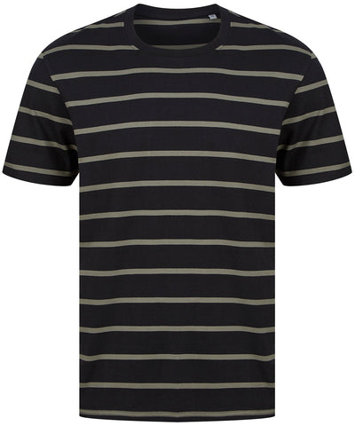 Rayas T | Negro/Caqui