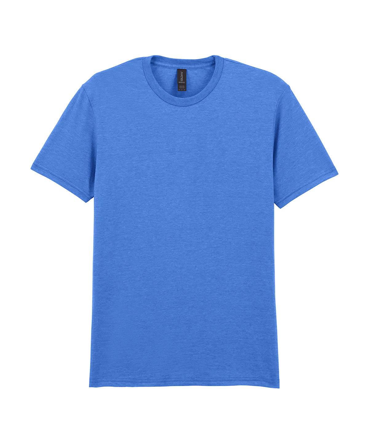 Camiseta de algodn ringspun para adultos estilo Softstyle | Azul Real Jaspeado
