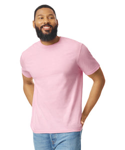 Camiseta de algodn ringspun para adultos estilo Softstyle | Negro