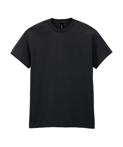 Camiseta de algodn pesado para adultos | Negro