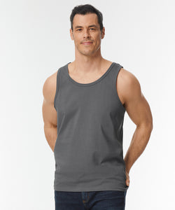 Camiseta de tirantes para adultos Softstyle | Negro - Carbn Oscuro