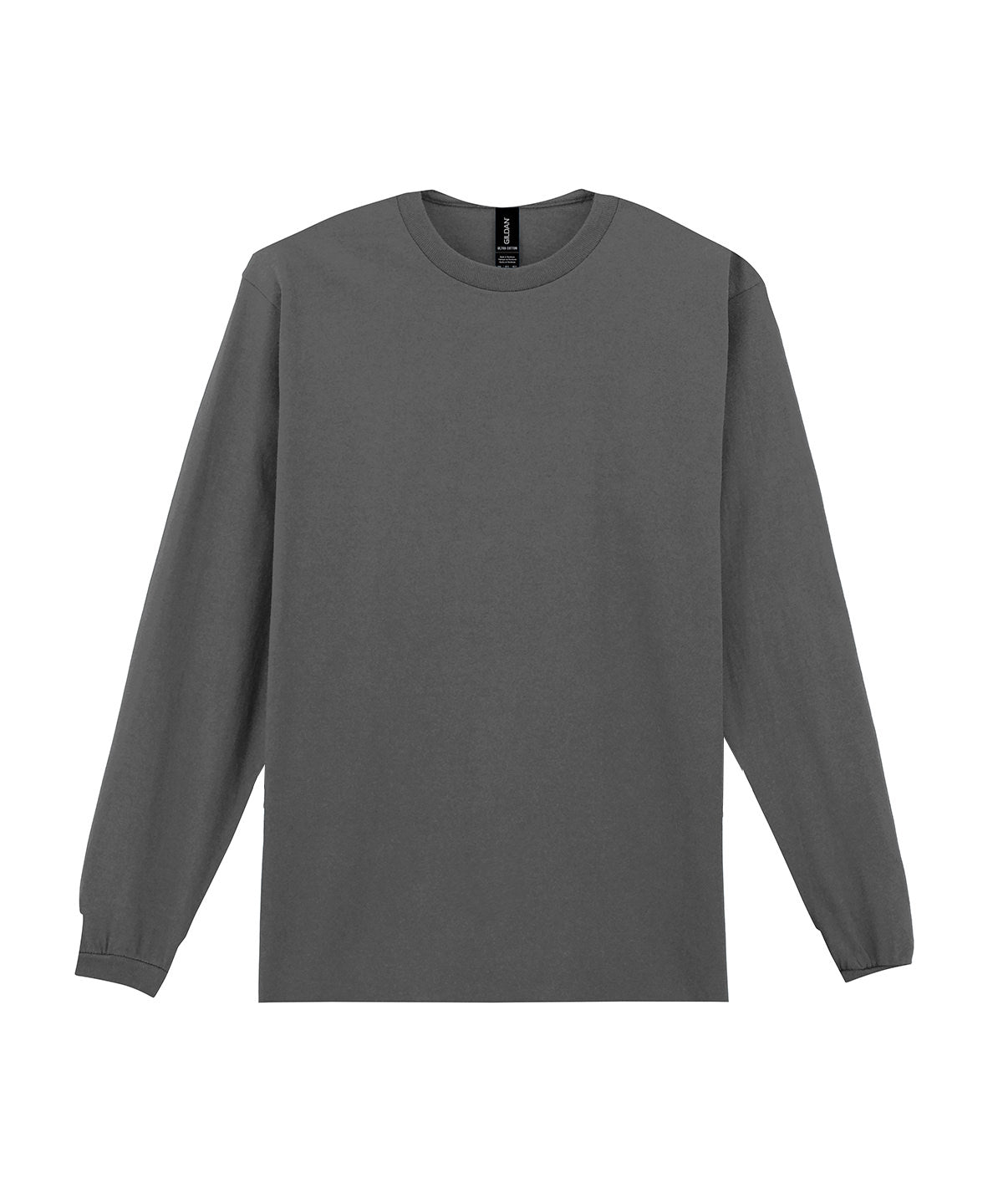 Camiseta de manga larga para adulto Ultra Cotton | Gris Antracita