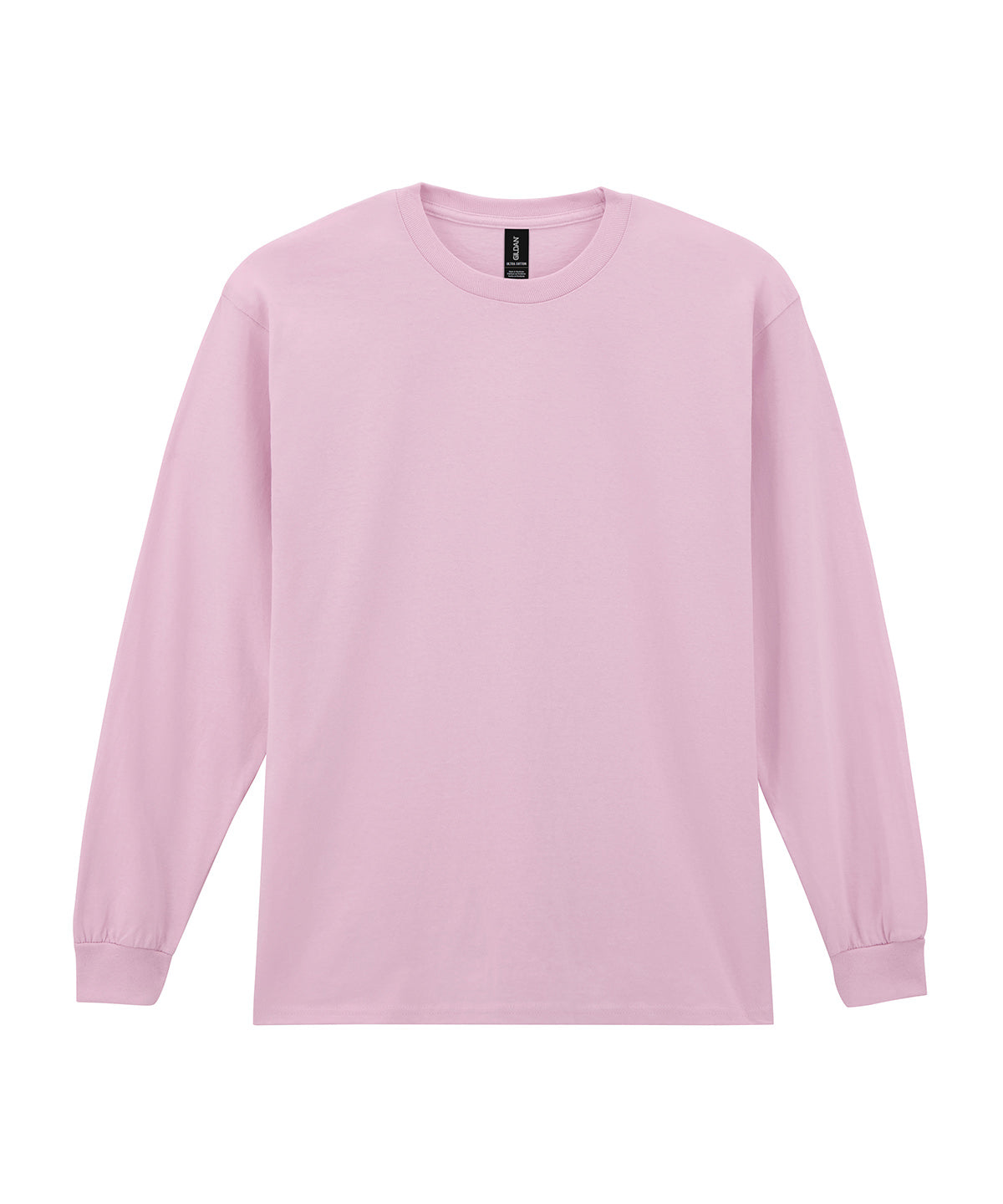 Camiseta de manga larga para adulto Ultra Cotton | Rosa Claro