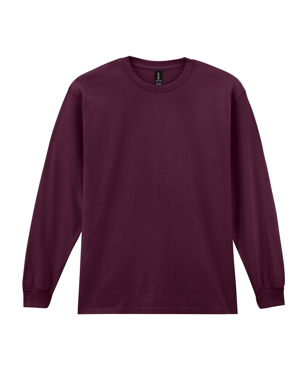 Camiseta de manga larga para adulto Ultra Cotton | Granate