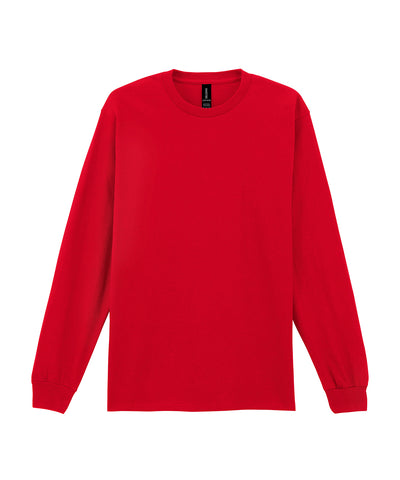 Camiseta de manga larga para adulto Ultra Cotton | Rojo