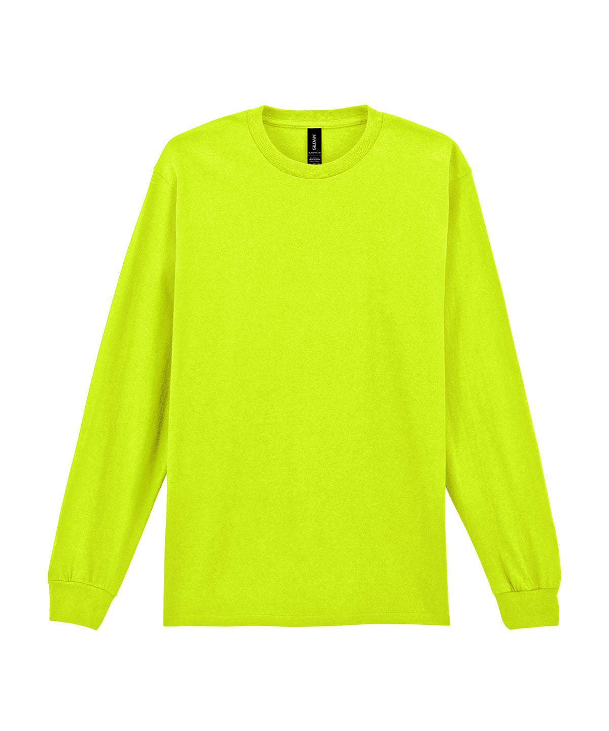Camiseta de manga larga para adulto Ultra Cotton | Verde De Seguridad