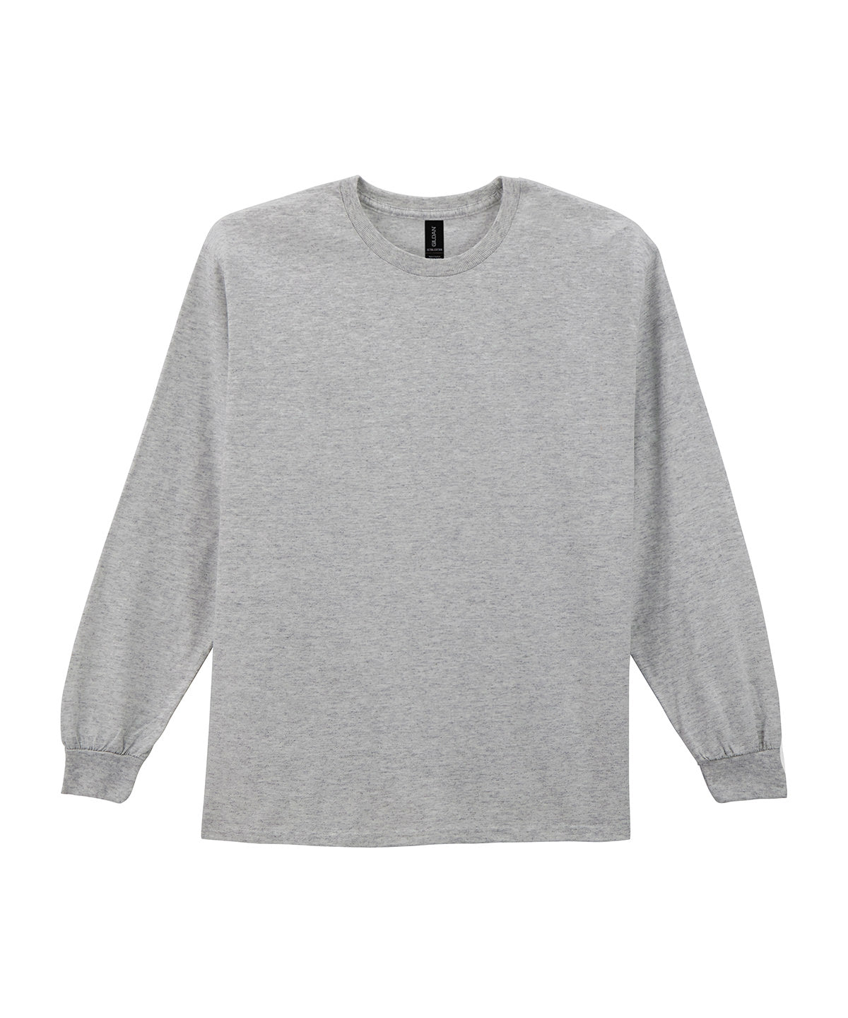 Camiseta de manga larga para adulto Ultra Cotton | Gris Deportivo - Plata Deportivo