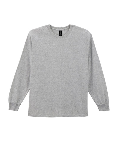 Camiseta de manga larga para adulto Ultra Cotton | Gris Deportivo - Plata Deportivo