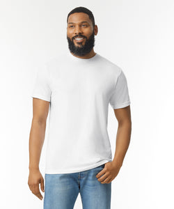 Camiseta de adulto Softstyle CVC | Negro Intenso