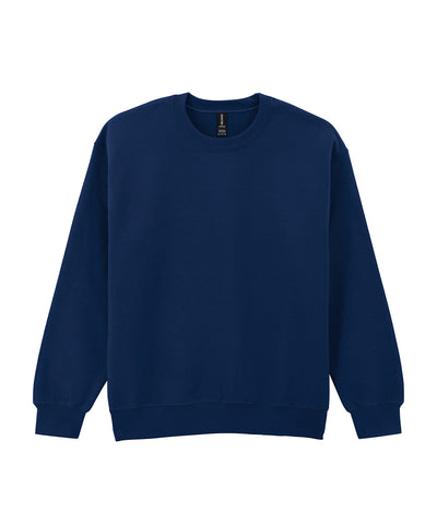 Sudadera de cuello redondo para adulto DryBlend® | Azul Marino - Azul Marino Profundo