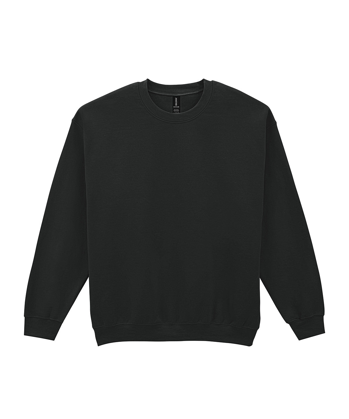 Sudadera de cuello redondo para adulto Heavy Blend | Negro