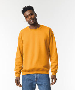 Sudadera de cuello redondo para adulto Heavy Blend | Negro