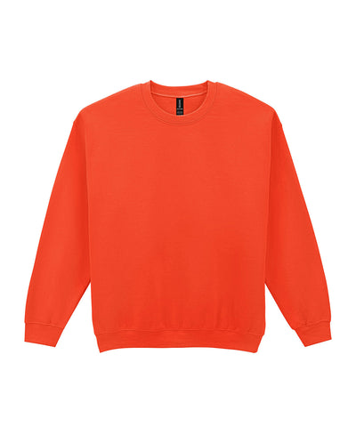 Sudadera de cuello redondo para adulto Heavy Blend | Naranja - Mandarina Brillante