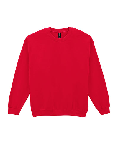 Sudadera de cuello redondo para adulto Heavy Blend | Rojo