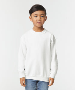 Sudadera juvenil con cuello redondo Heavy Blend | Negro - Carbn