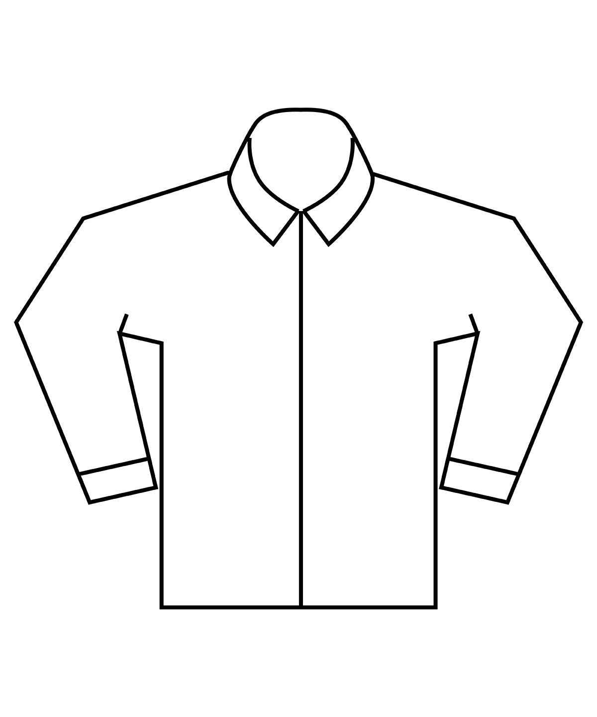 Camisa de manga larga Coolplus® con tacto de algodn para mujer | Blanco