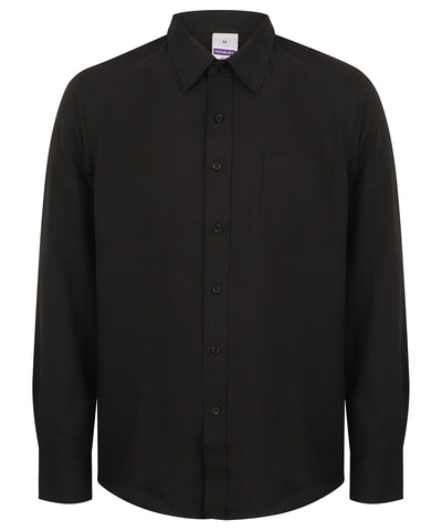 Camiseta de manga larga antibacteriana que absorbe la humedad | Negro