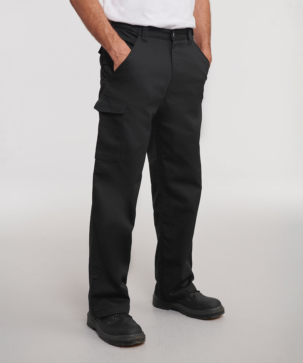 Pantalones de trabajo de sarga de polialgodn | Convoy Grey
