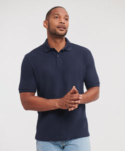 Polo resistente lavable a 60C | Negro - Carbn Oscuro