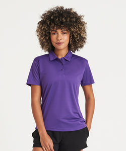 Polo fresco para mujer | Negro Profundo