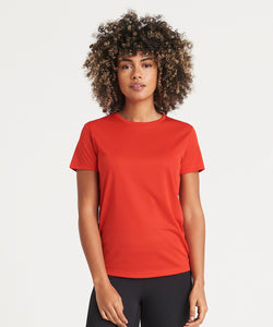 Camiseta fresca reciclada para mujer | Negro Profundo