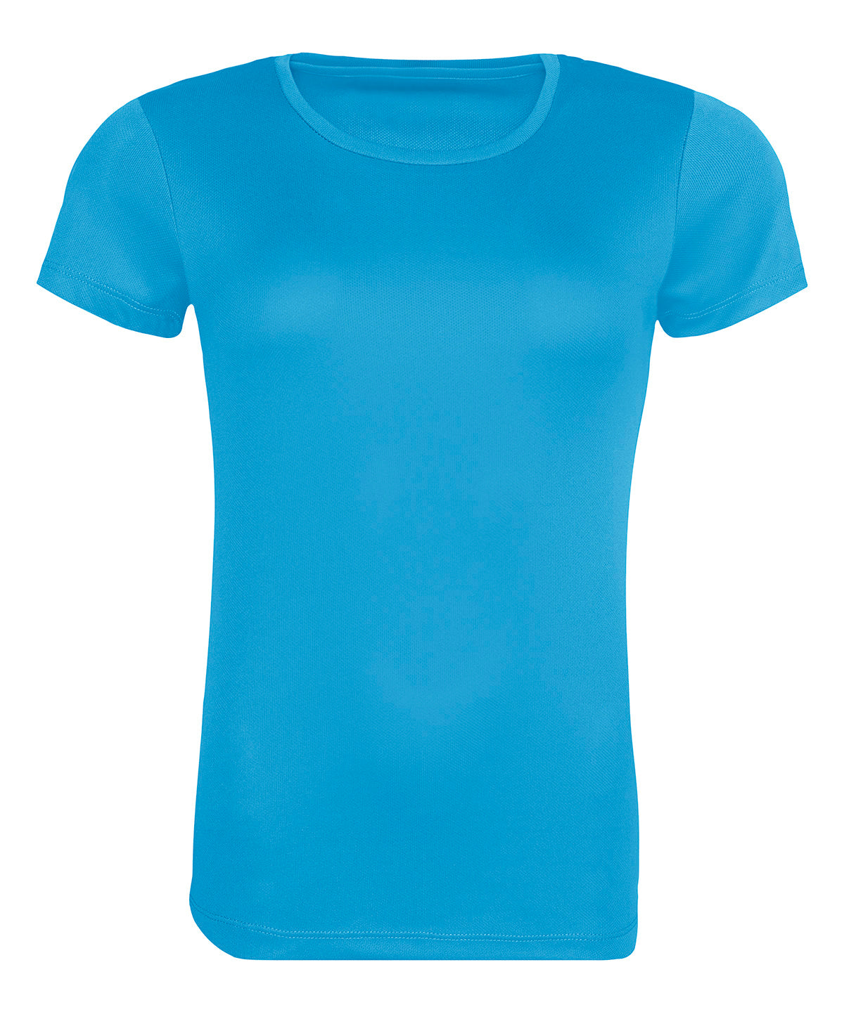 Camiseta fresca reciclada para mujer | Azul Zafiro Claro