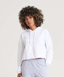 Sudadera corta de mujer | Negro Profundo - Negro Intenso Oscuro