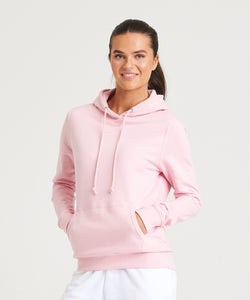Sudadera con capucha universitaria para mujer | Negro Profundo - Negro Intenso Oscuro