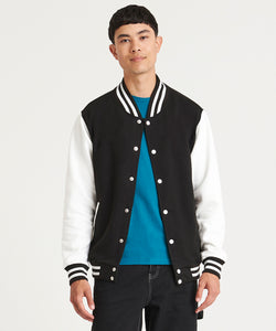 Chaqueta varsity | Verde Kelly/Blanco