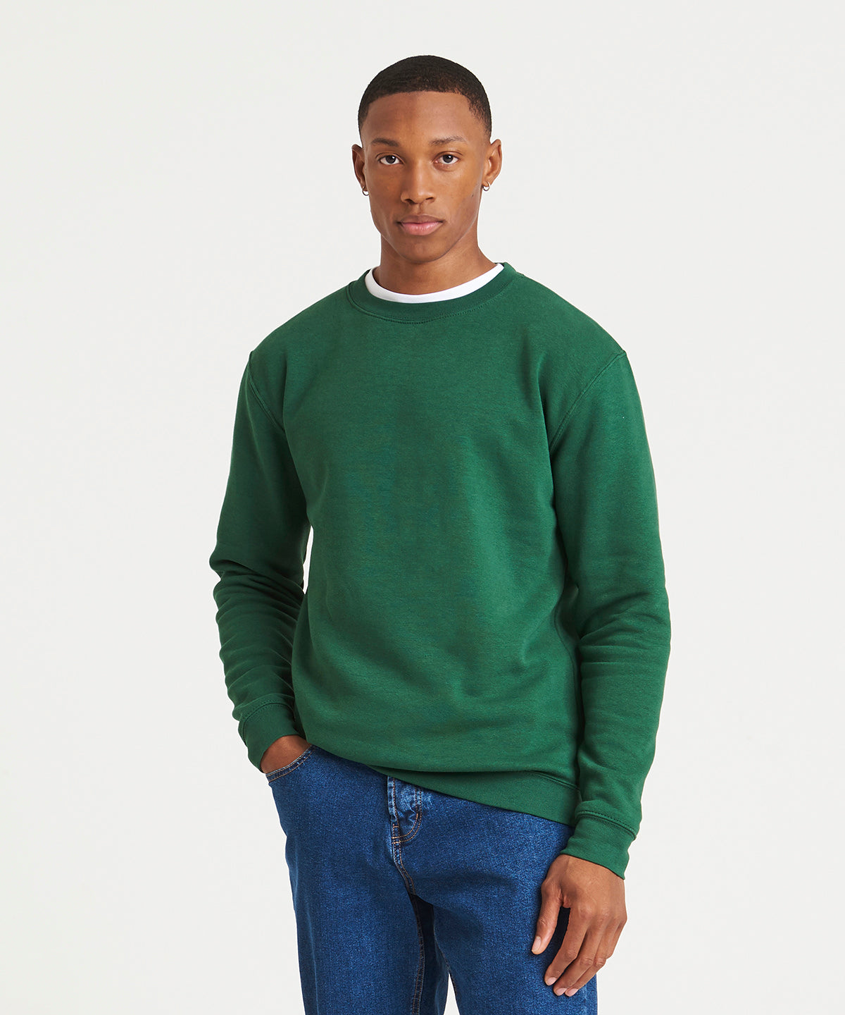 Sudadera orgnica | Verde Esmeralda