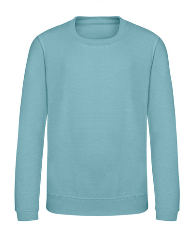 Sudadera para nios AWDis | Verde Agua