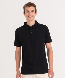 Polo elstico | Negro