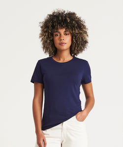 La camiseta 100 girlie | Negro Intenso
