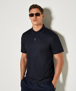 Polo de ajuste regular Cooltex® plus con micro malla | Negro - Carbn