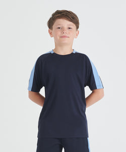 Camiseta de equipo para nios | Negro/Blanco