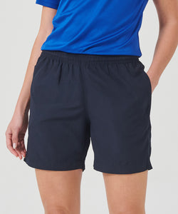 Pantalones cortos de microfibra para mujer | Negro