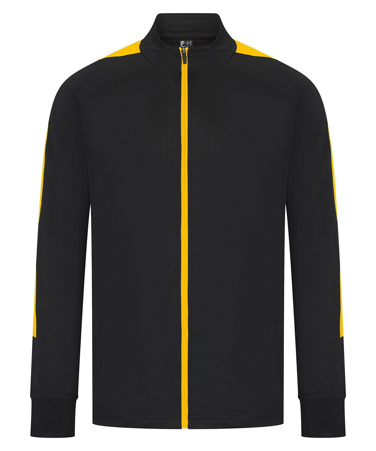 Sudadera de chndal de punto | Negro/Oro - Negro/Dorado