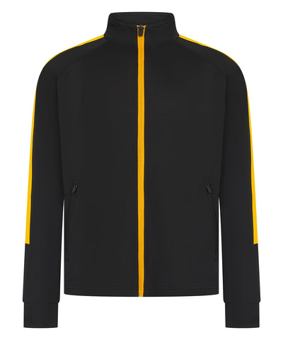 Sudadera de chndal de punto para nios | Negro/Oro
