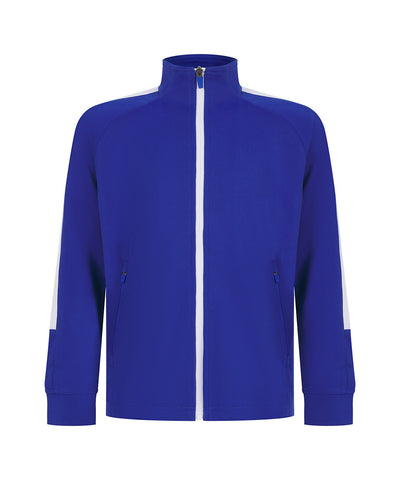 Sudadera de chndal de punto para nios | Azul Real/Blanco - Azul Real/Blanco Nieve